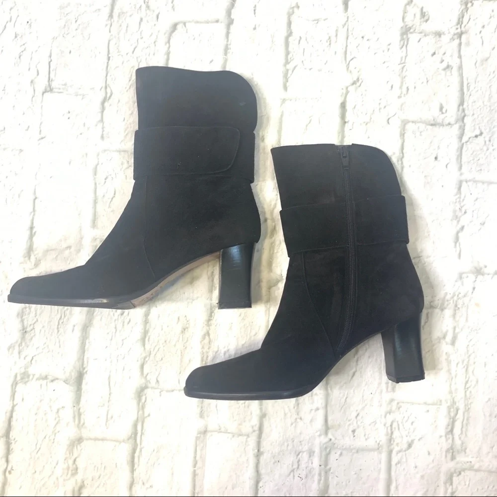 Guido Scariglia Italian suede booties